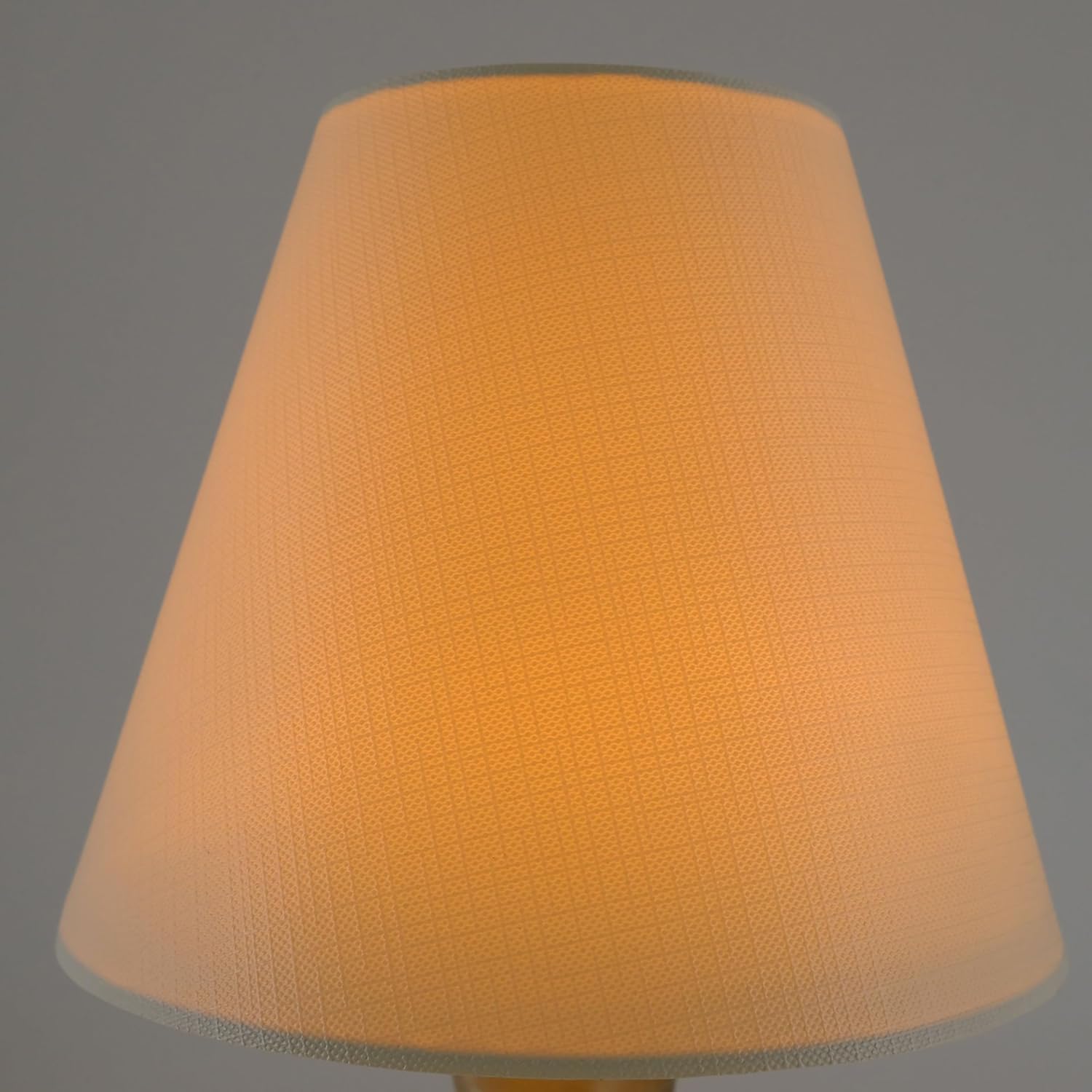 julal Hotel Table Lamp Battery Powered Operated Lighting Vintage Design Light Bedside Lamp Restaurant (Copper-Cream)
