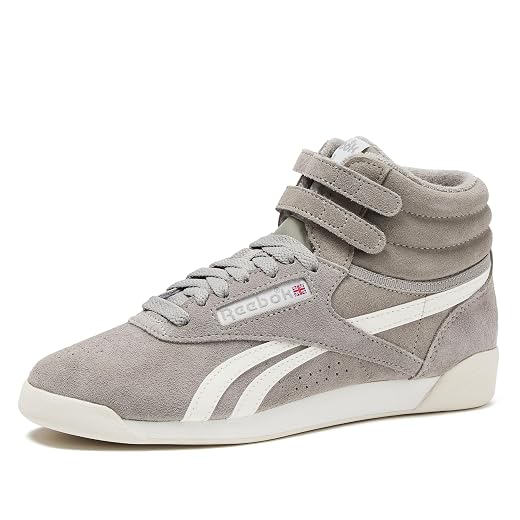 Reebok Freestyle Hi High Top White/Rose Gold 7 B (M)