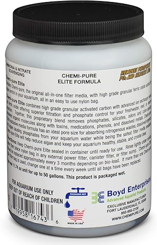 Miniatura 4 de Chemi-Pure Elite para Acuario ABE16743, 11.74 onzas, Boyd Enterprises , Blanco