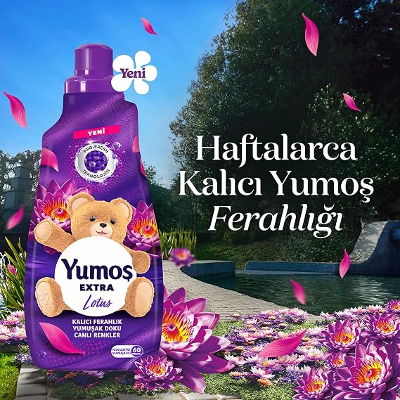 Soft Extra Laundry Softener Lotus ml 1440 ml 60 Washing
