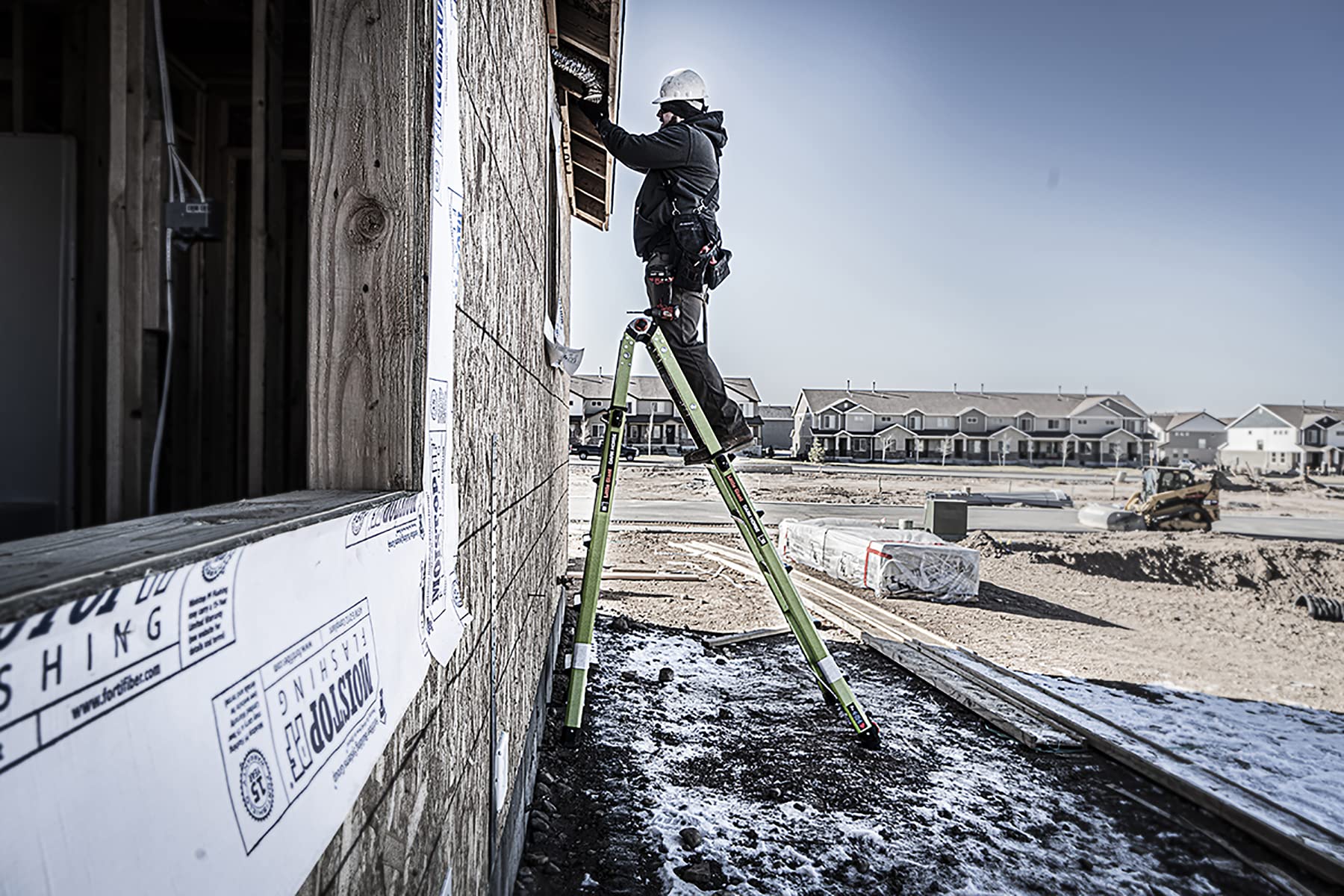 Little Giant Ladder Systems Dark Horse 2.0, M22, 6,7 m, drabina wielopozycyjna, włókno szklane, typ 1A, waga 136 kg, (16122-001)