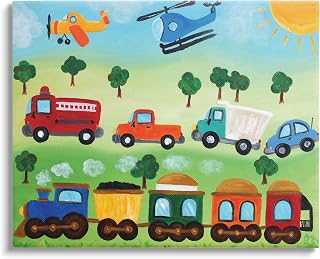 Planes Trains And Automobiles Canvas Wall Art