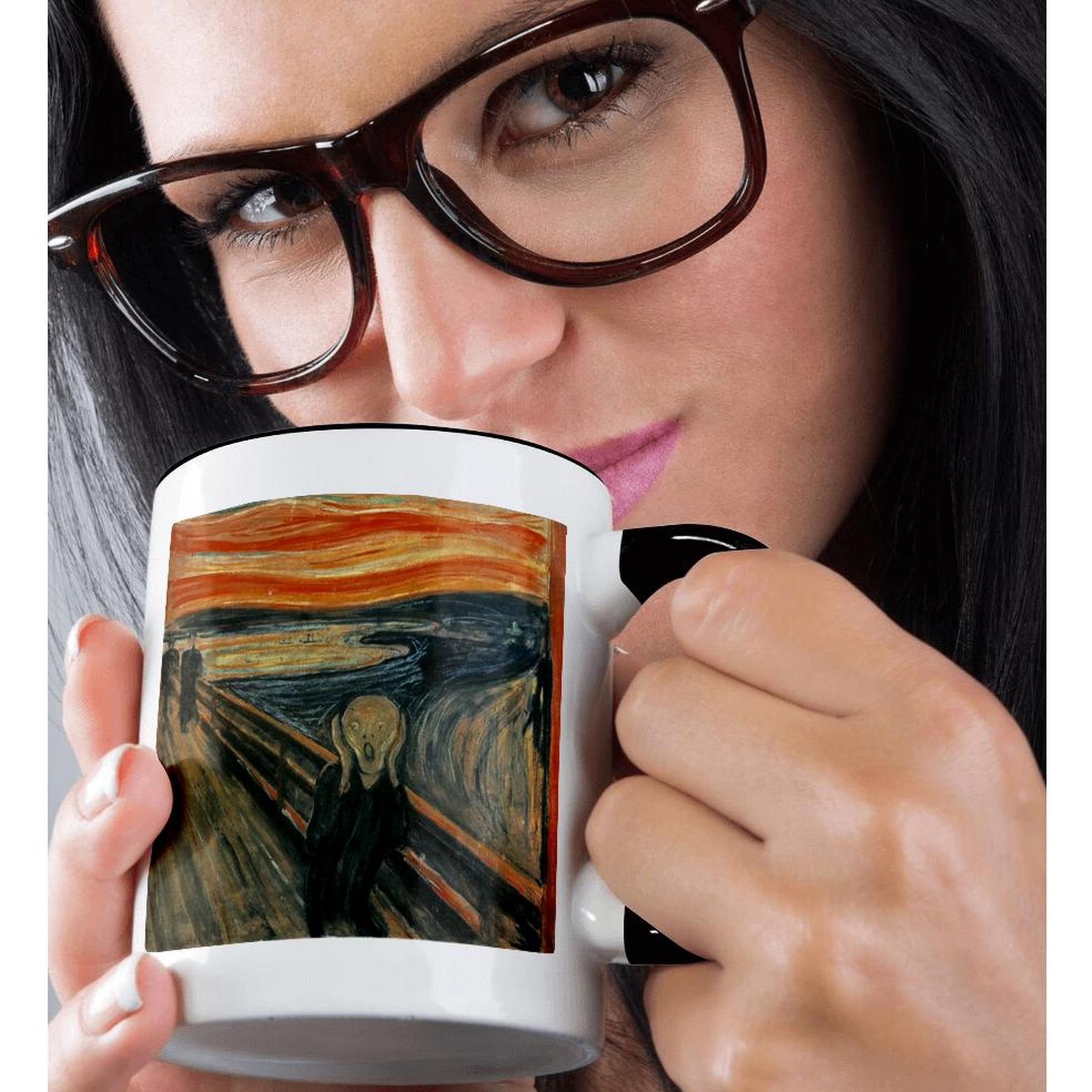 3dRose, The Scream Painting By Edvard Munch, 15oz Mug