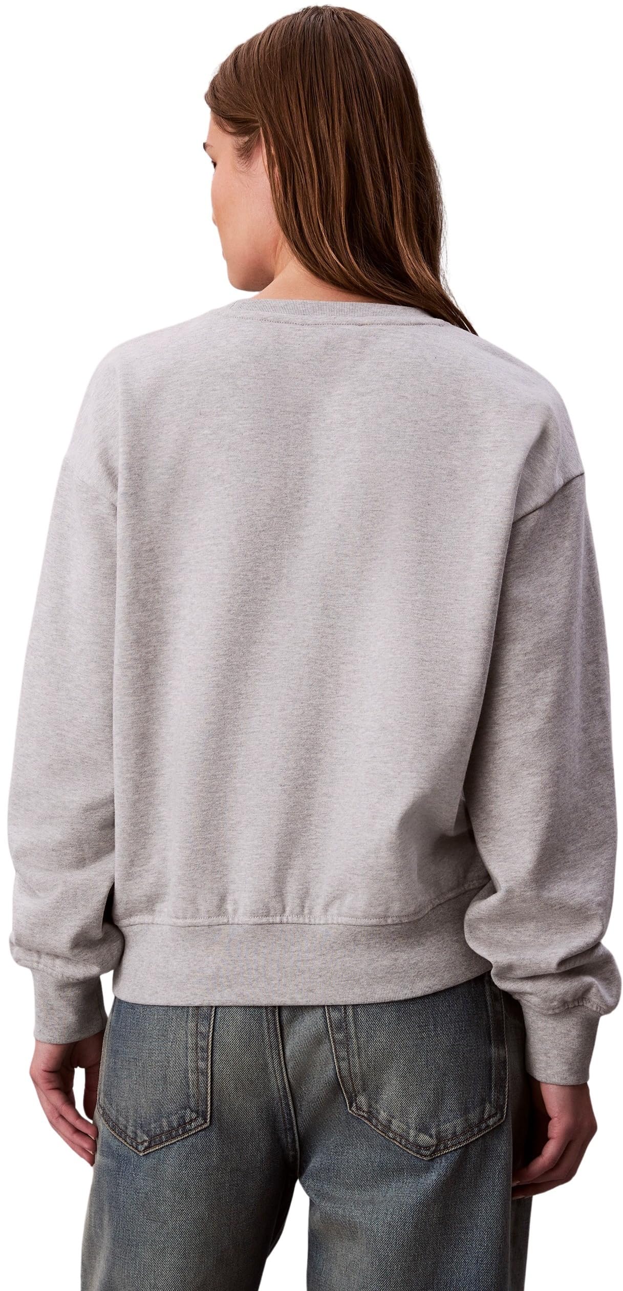 Calvin Klein Sudadera Mujer Archive Logo French Terry Crew Neck