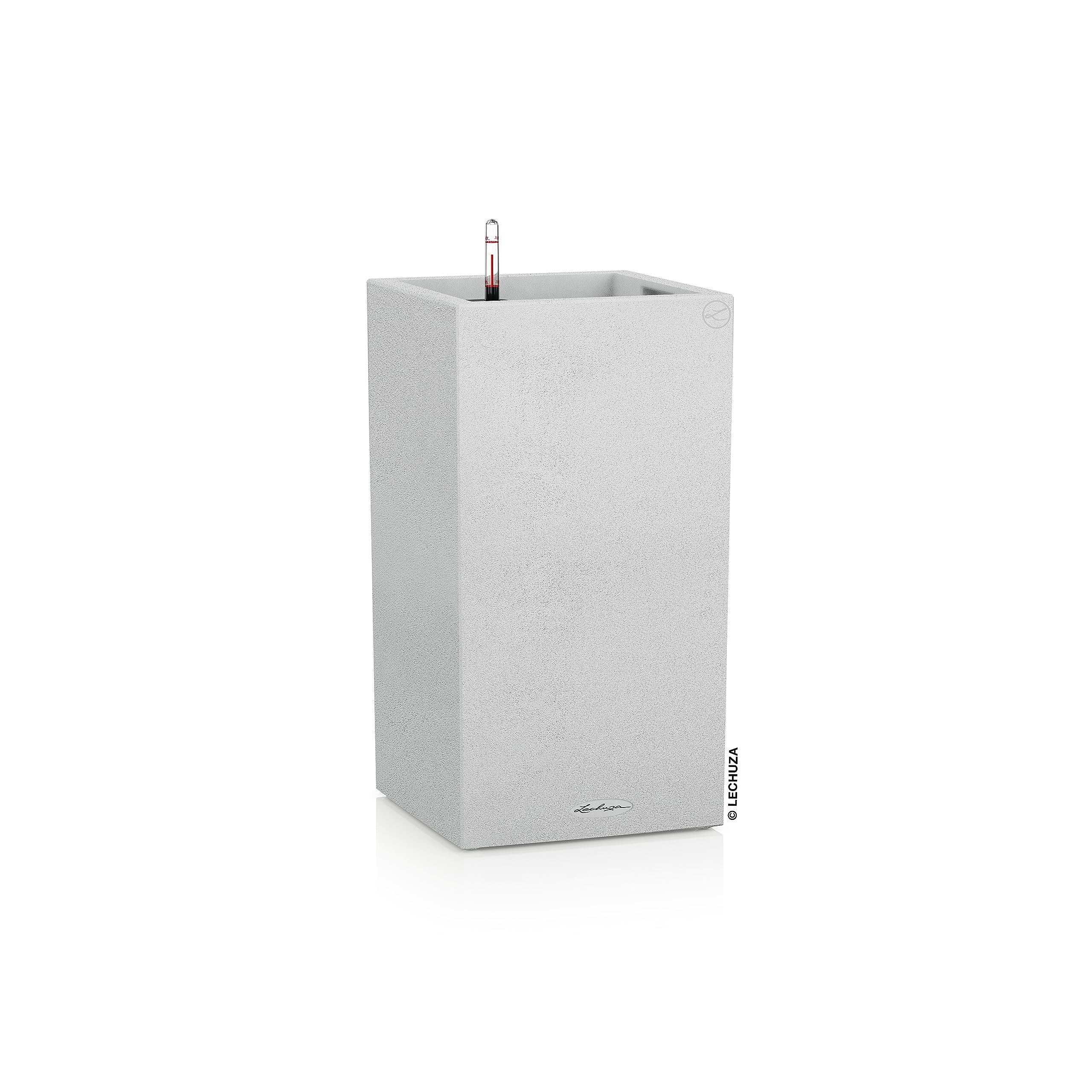 Lechuza Canto Stone 40, Quartz de Haute qualité, Blanc 13627