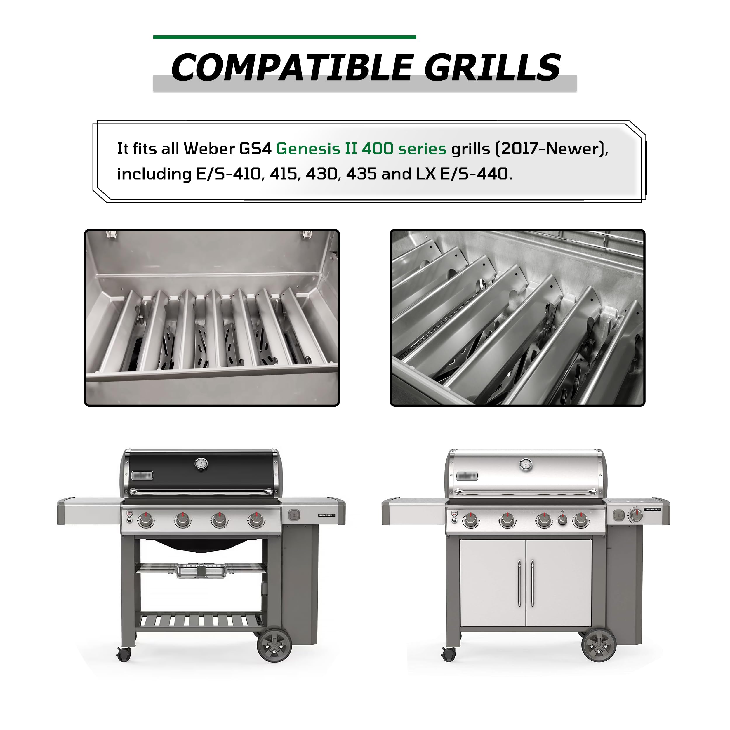 Jetzt Flavorizer Bars Spirit 500 / Genesis Silver A / Spirit E 210 (bis 2012) günstig kaufen bei