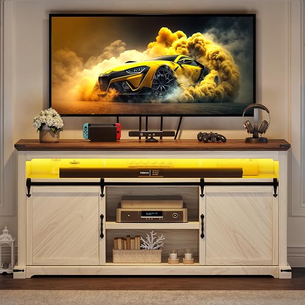 YITAHOME LED Modern TV Stand Storage Cabinet 017