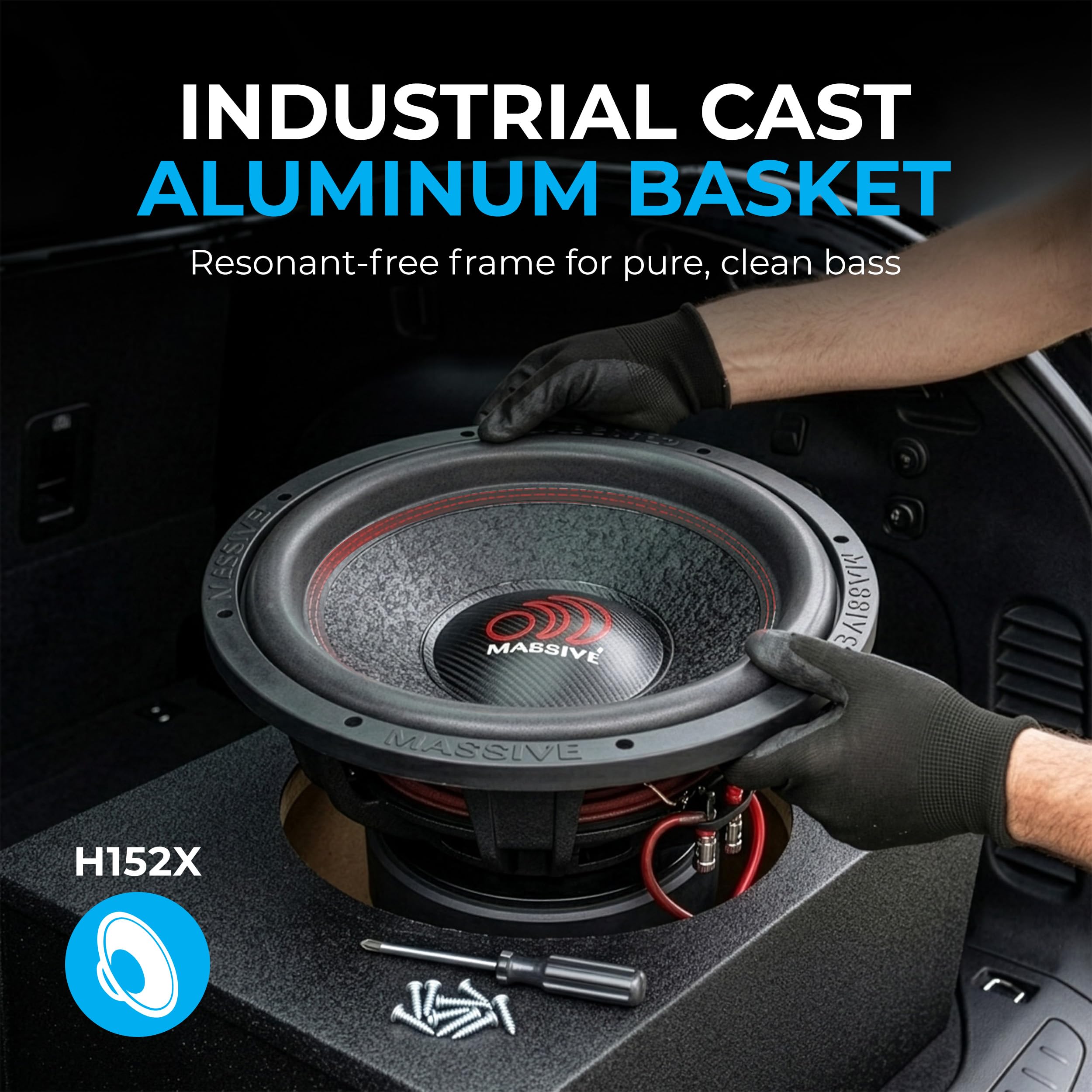 Amazon.com: Massive Audio H152X | 15” 2000W RMS Dual 2-Ohm – XL