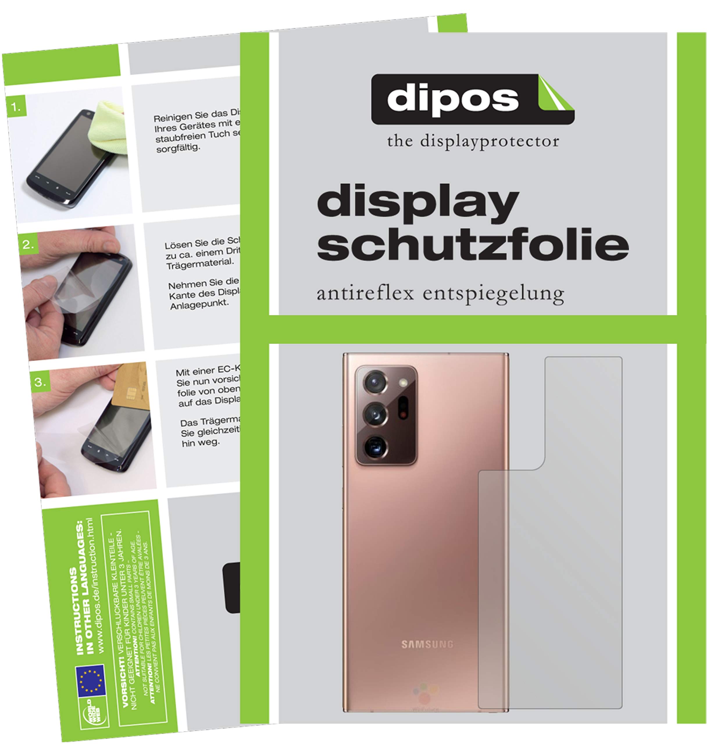 6x Pellicola Protettiva Antiriflesso Per Timmy M12 - Dipos, Opaca, Anti-Graffio, Made In Germany - 3