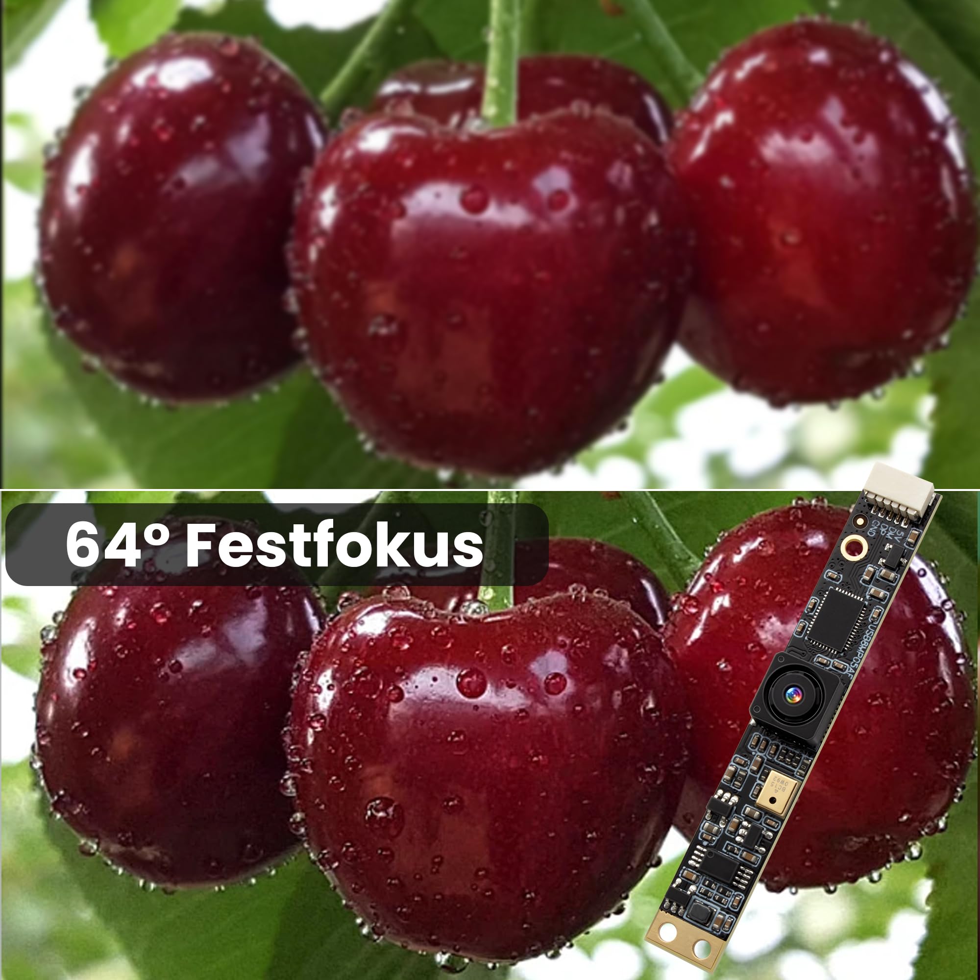 G Modulo fotocamera USB da 8 MP con microfono grandangolare PC fotocamera per computer 4K Lightburn fotocamera per incisore laser, mini strisce, obiettivo fisso, webcam, CCTV, USB, telecamera di