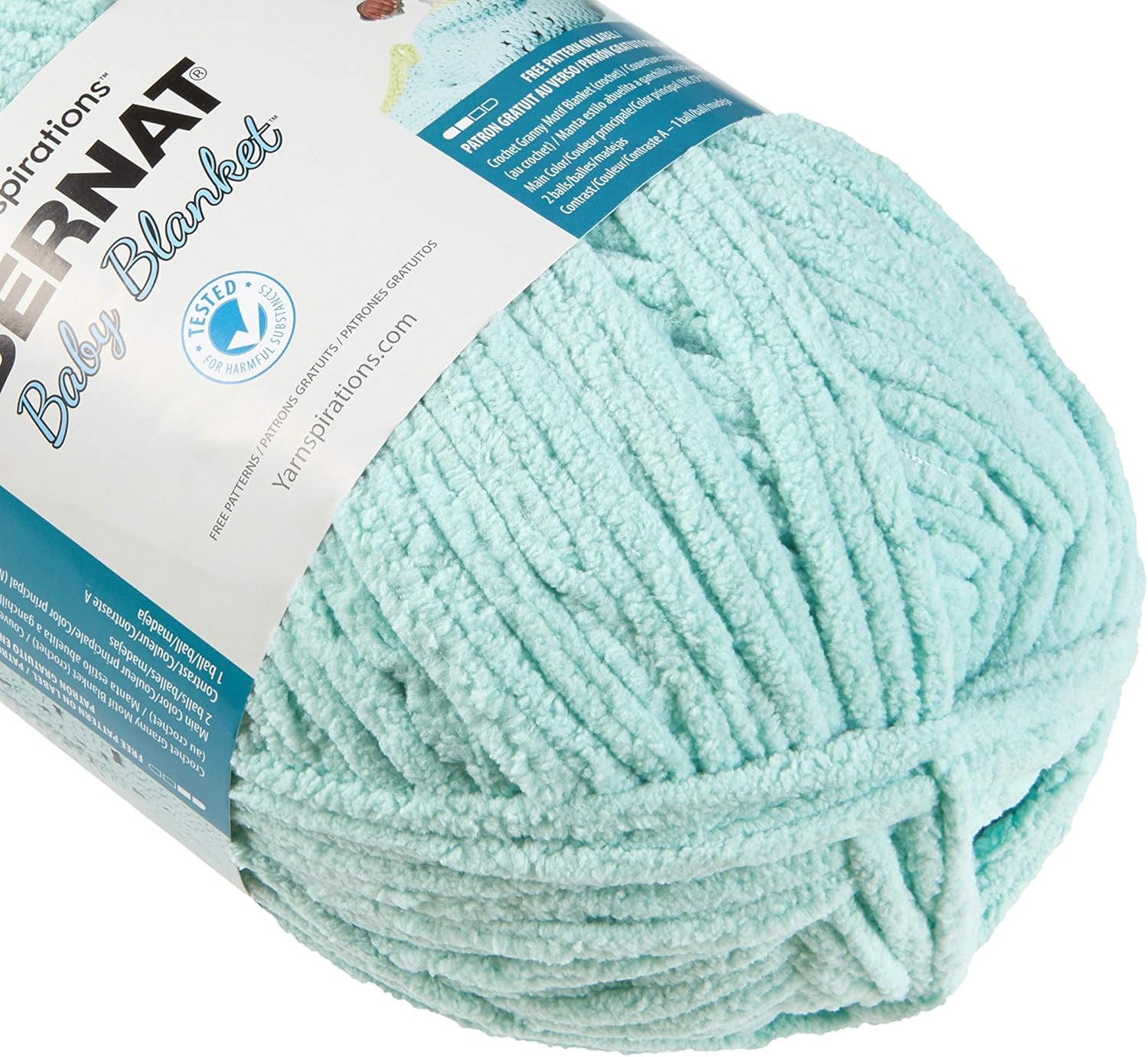 Bernat Baby Blanket Yarn (300g/10.5 oz) Seafoam