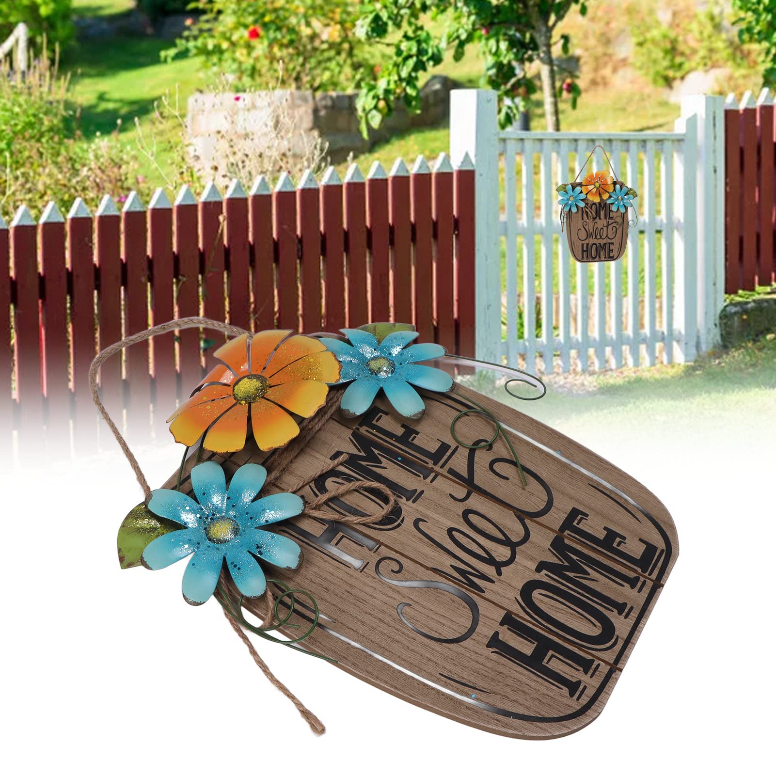 Favo da appendere, decorazione estiva, ape, decorazione in legno, api in nido d