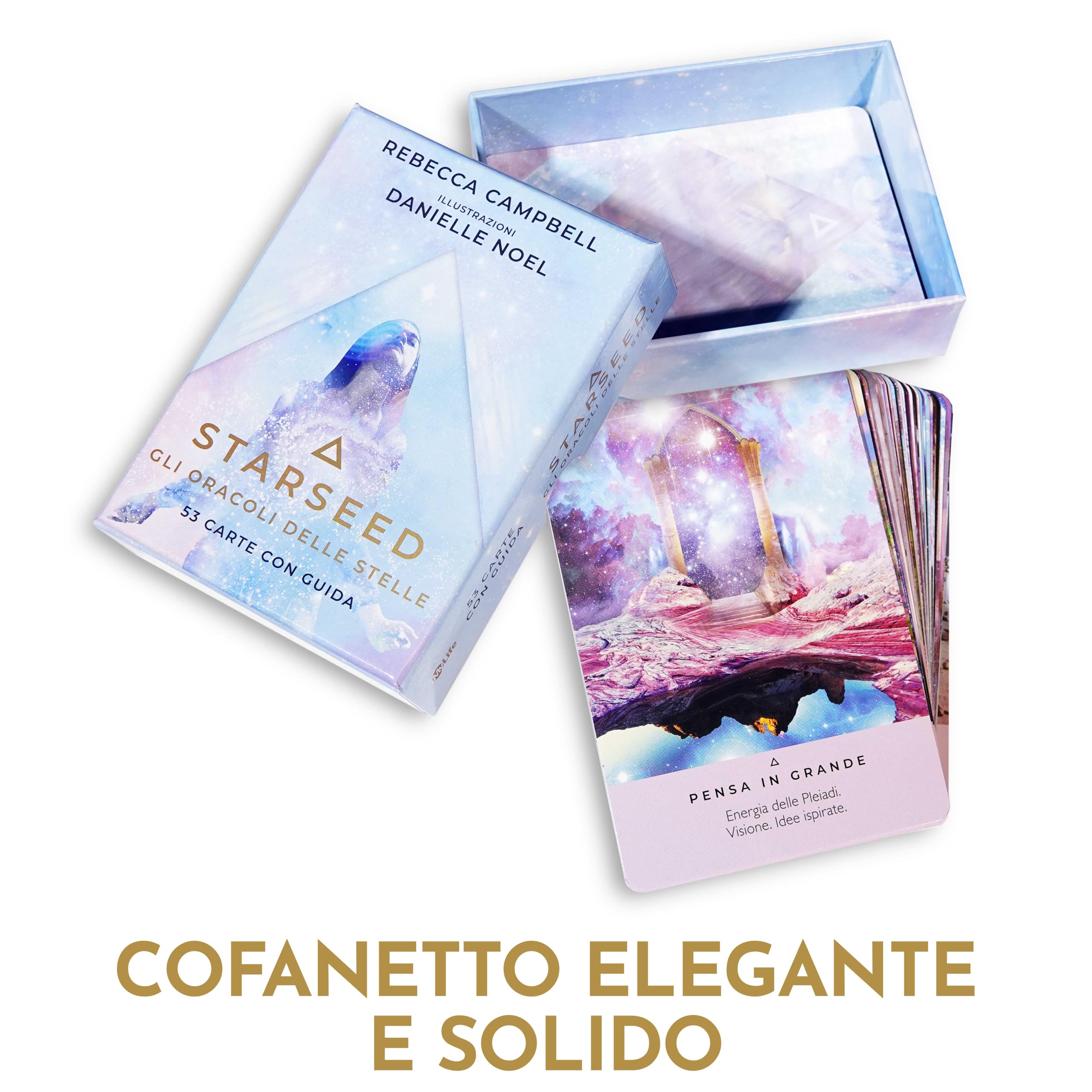 Starseed. Gli oracoli delle stelle. 53 Carte con guida illustrata. Idea regalo. Offrono ispirazione, guidano e supportano la connessione alle energie dell’Universo