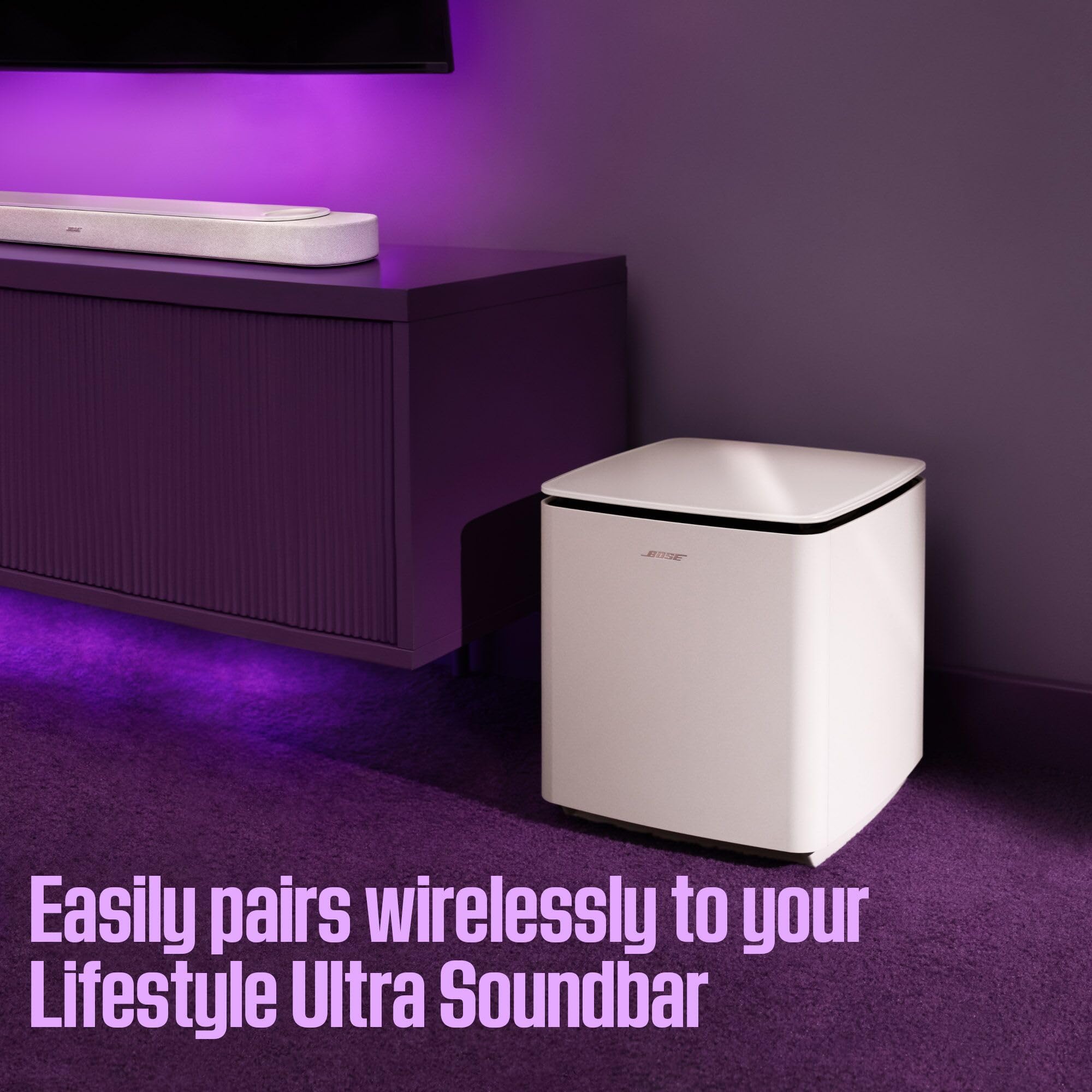 Amazon.com: Bose New Lifestyle Ultra Subwoofer, Wireless Home