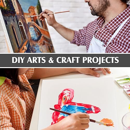 Miniatura 7 de Tablero de póster de plástico corrugado de 24 x 36 pulgadas, 0.157 in de grosor, impermeable, para garaje y venta de bienes, uso en interiores y