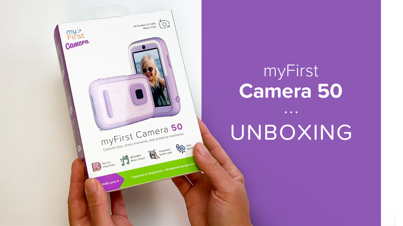 Amazon.com : New AI Editor Camera for Kids myFirst Camera 50