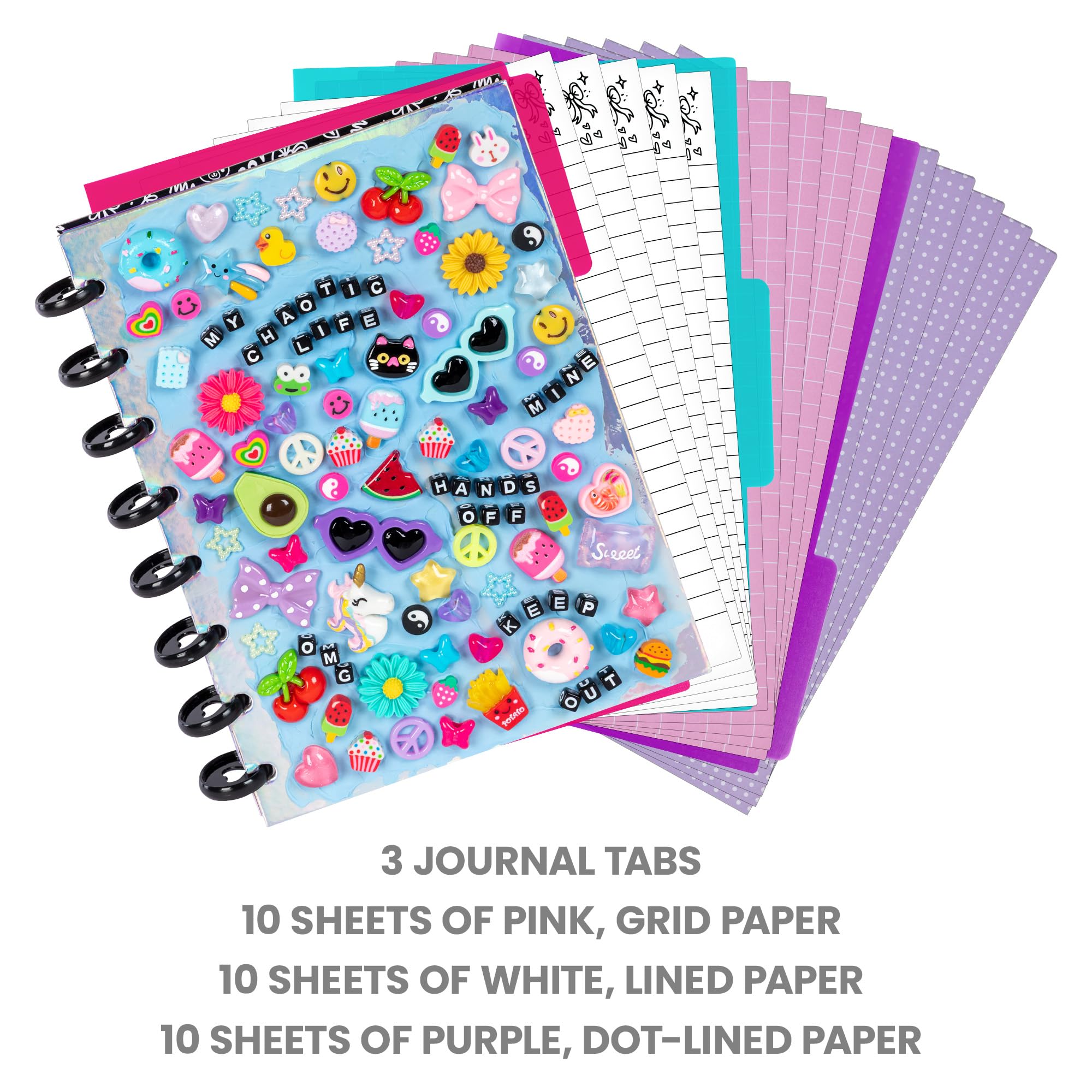 Basic Fun Fashion Angels Kit DIY Diario Creativo Chaotic Crafts, +8 años