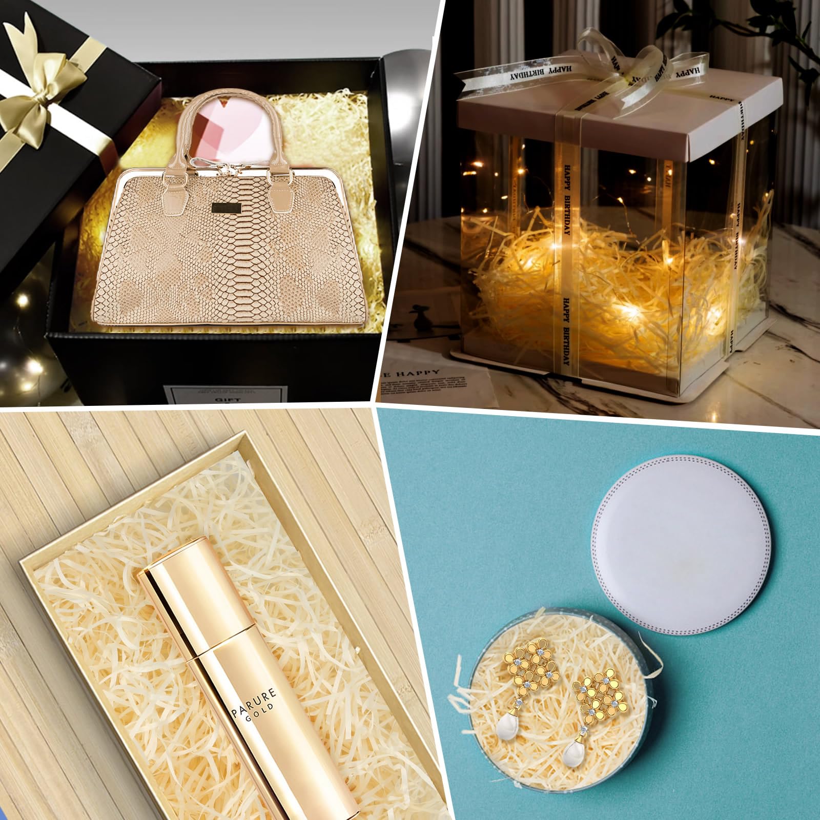 Carta Da Regalo Carta Triturata Per Riempimento Regali | 150g, Colore
