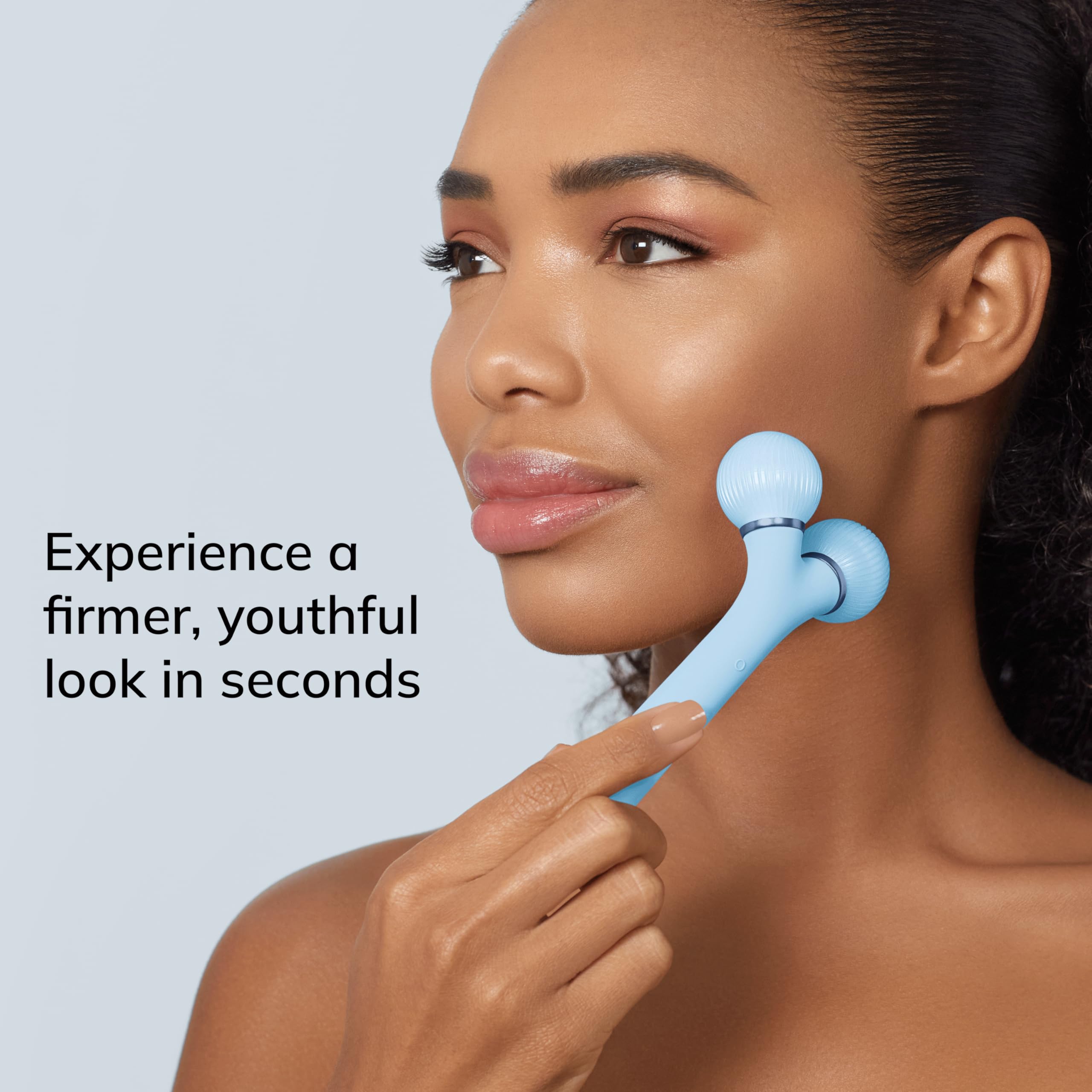 GESKE | SmartAppGuided™ Sonic Facial Roller | 4 in 1 | Gerät für Gesicht | Derma Roller | Professioneller Gesichtsroller | Strafft und definiert die Haut im Gesicht