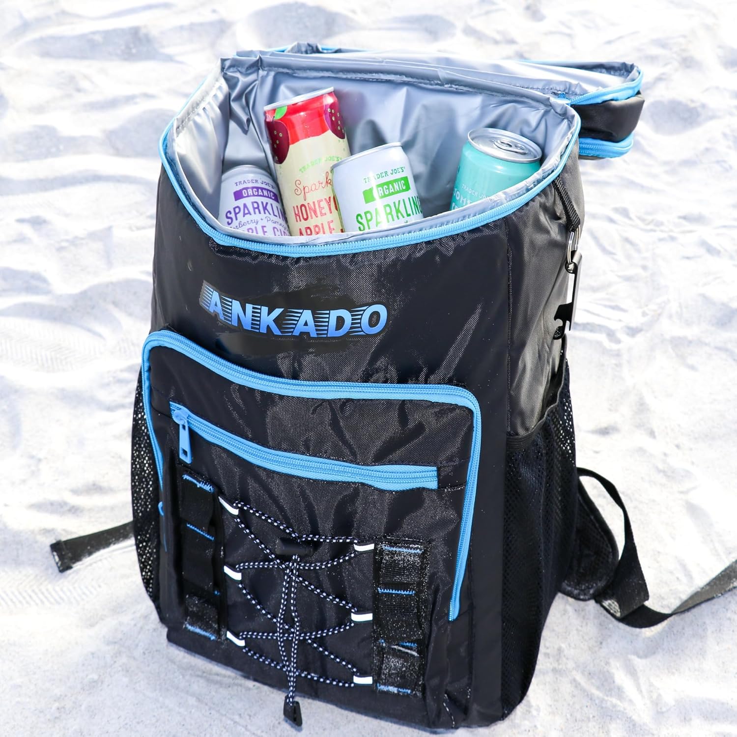 Insulated Cooler Backpack,36-Can Capacity,Leakproof,Waterproof,Seamless hot Pressing.Perfect for Beach,Camping,Travel