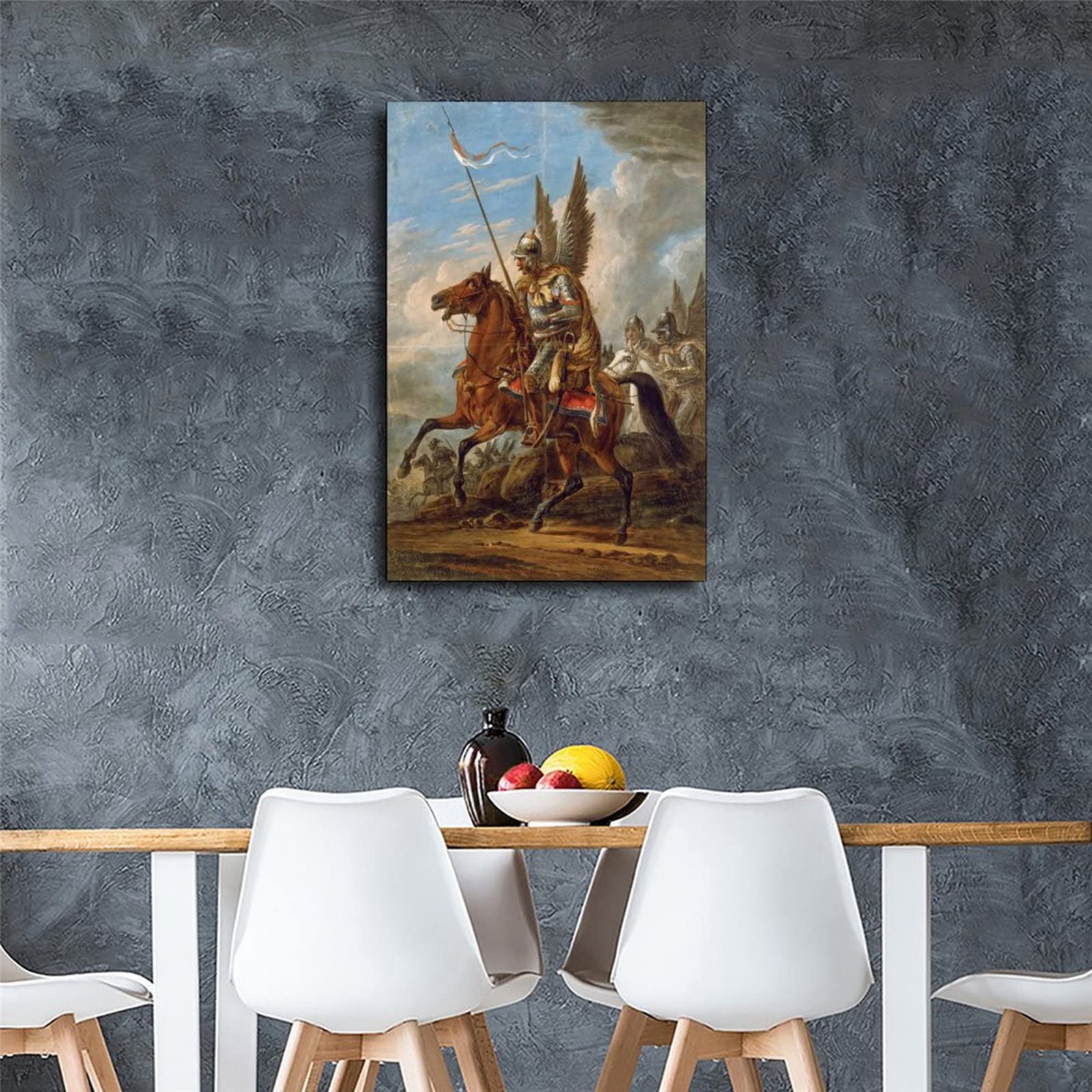 Amazon.co.jp: 翼のあるハサール ポーランド王国 騎兵隊ポスター 装飾