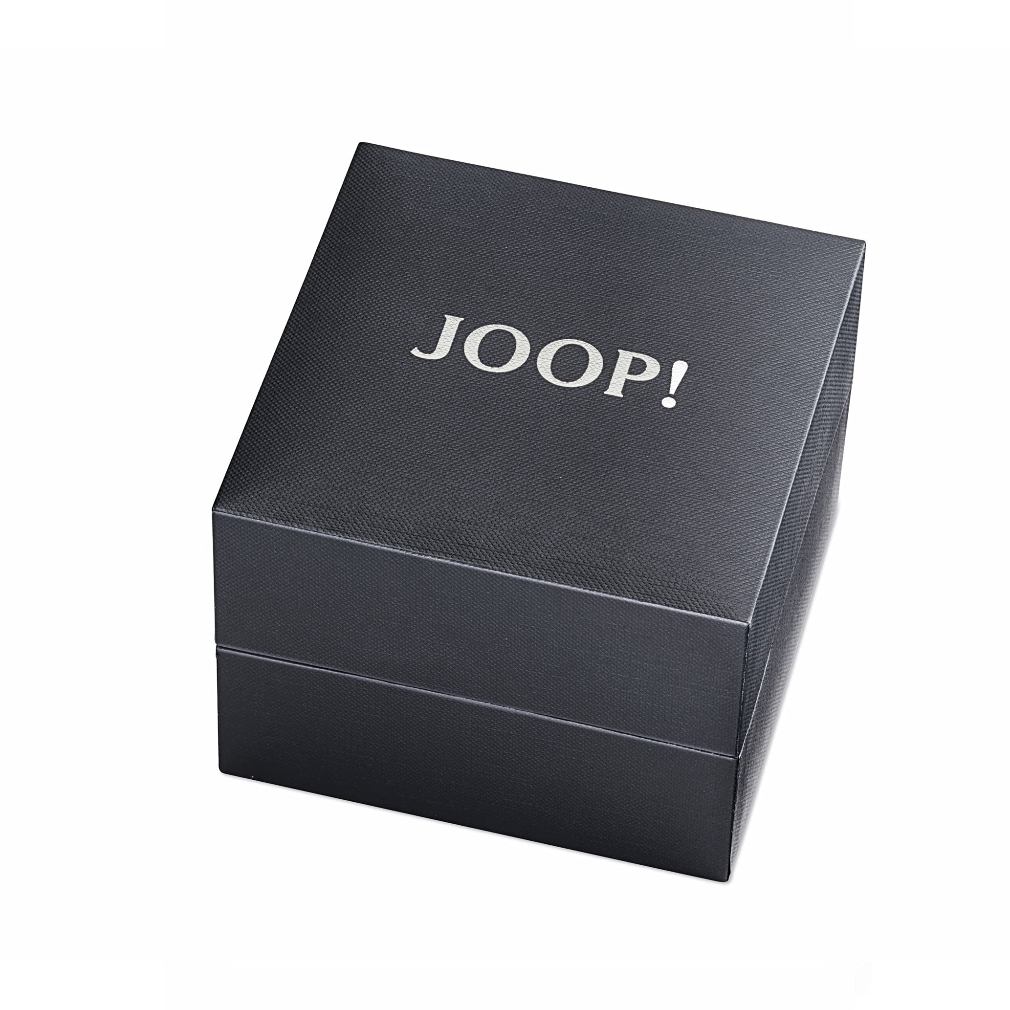 JOOP! Armbanduhr für Damen, Quarzuhr Analog, mit Leder Armband, 5 bar Wasserdicht, Geschenk für Freundin und Frau, Armbanduhr Leder in Uhrenbox