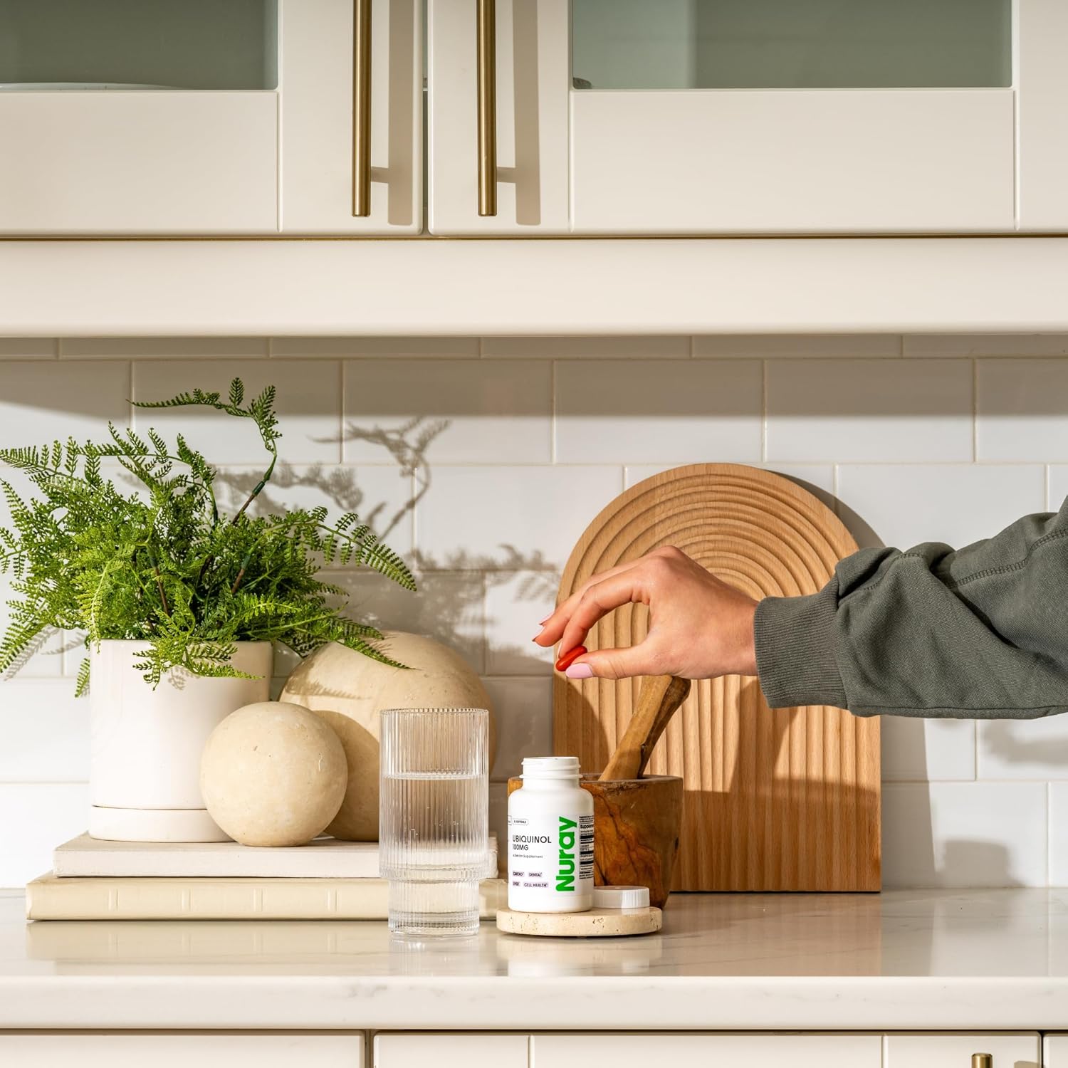 Nuray Ubiquinol 100mg Softgels, Active Form of CoQ10 for Cardiovascular & Dental Health, Gluten-Free Immune Support, Enhances Liver Health, 30 Count