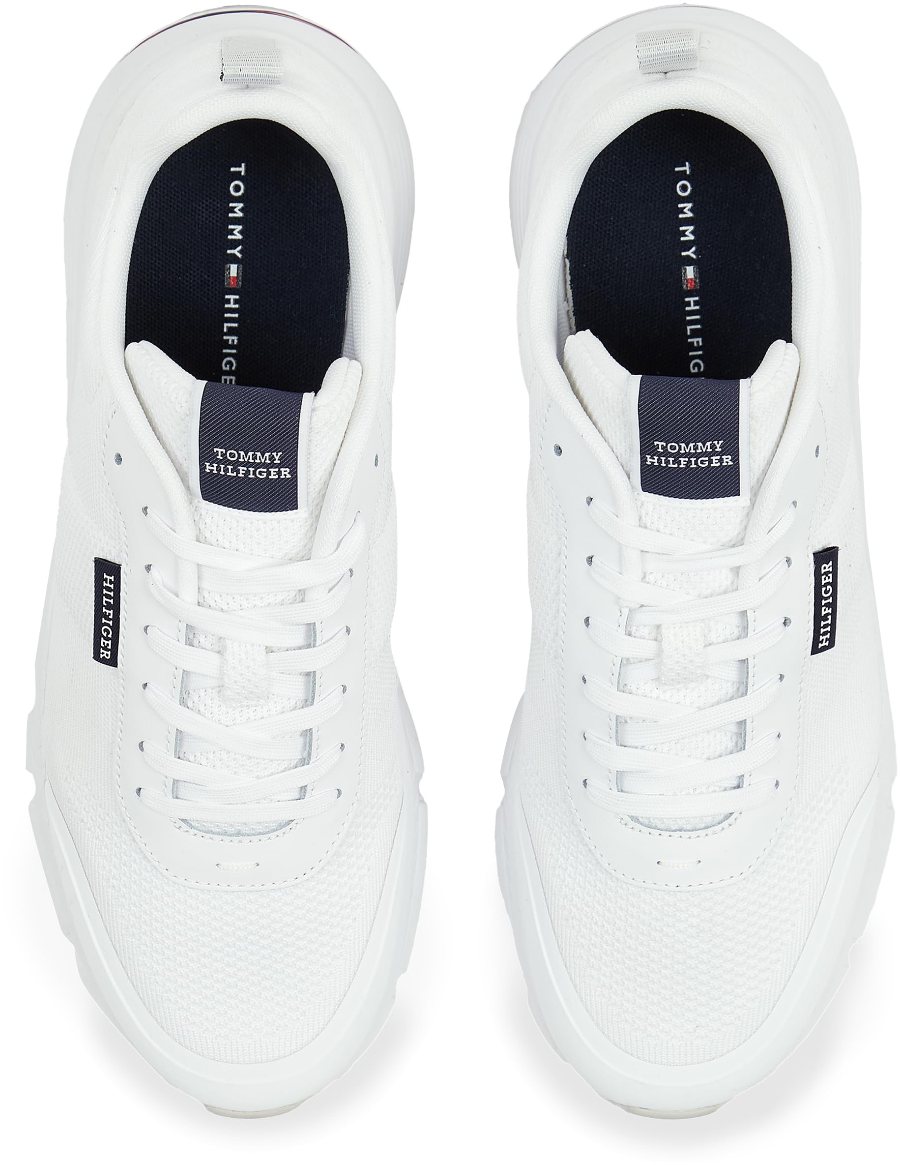 Tommy Hilfiger Uomo Sneakers Running Lightweight Modern Knit Scarpe