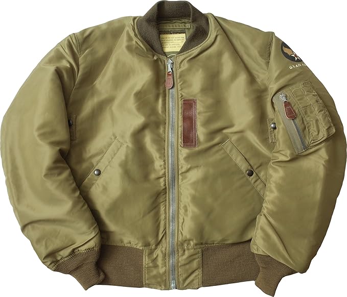 Amazon バズリクソンズbuzz Rickson S Br B 15c フライトジャケット ｍｏｄ B Rickson Mfg Co 1951model Olive44ワンカラー コート ジャケット 通販
