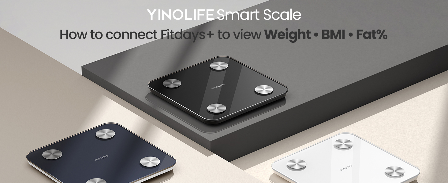 Amazon.com: YINOLIFE Scale for Body Weight, Digital Smart Bathroom
