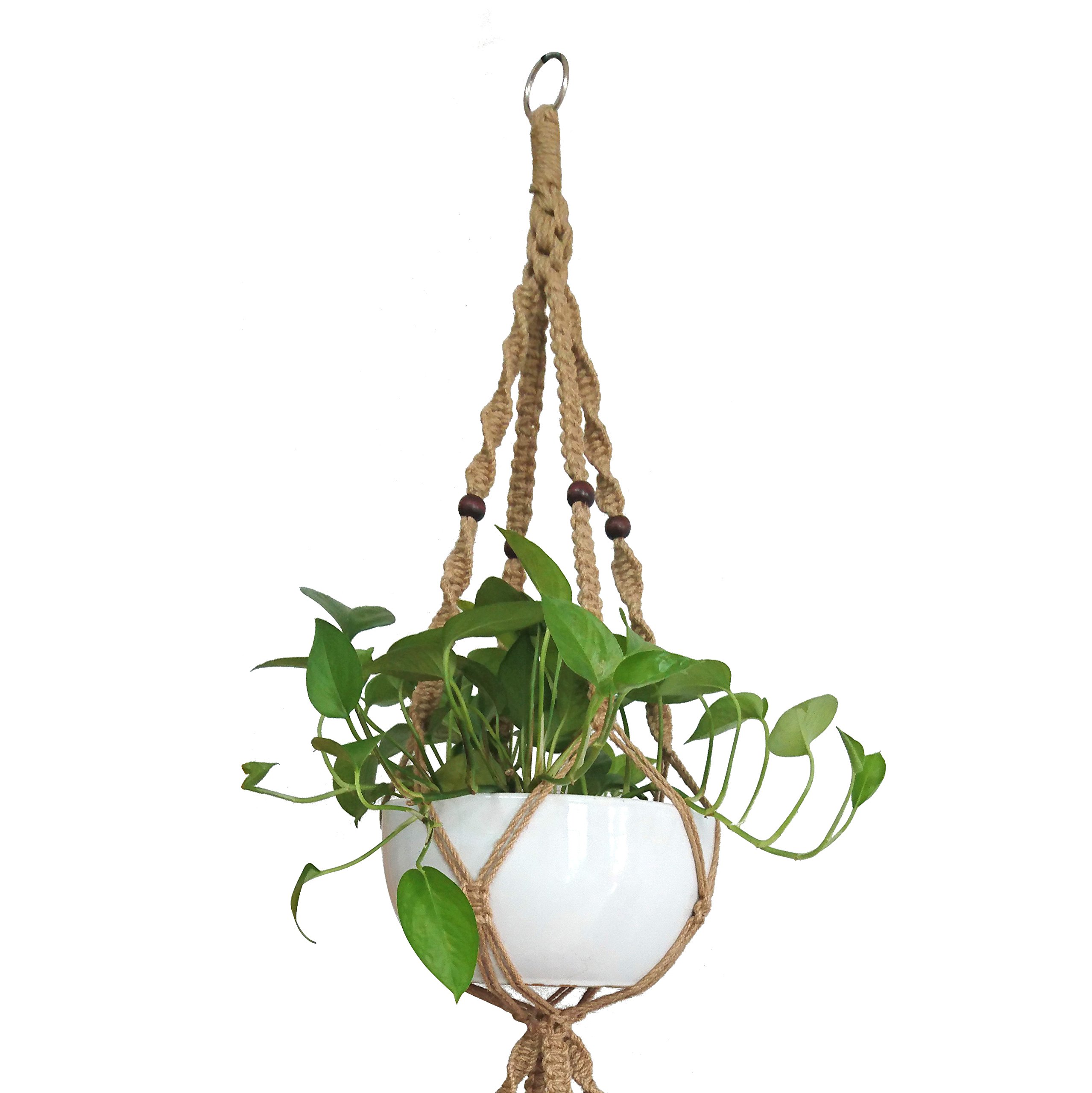 新品✳︎プラントハンガー✳︎鉢カバー✳︎4点セット Amazon.co.jp: マクラメ プラントハンガー&ホルダー ハンギング