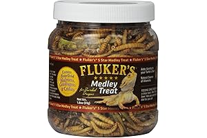 Fluker's Medley Treat for Bearded Dragons: Tasty Treat for Your Scaly Friend