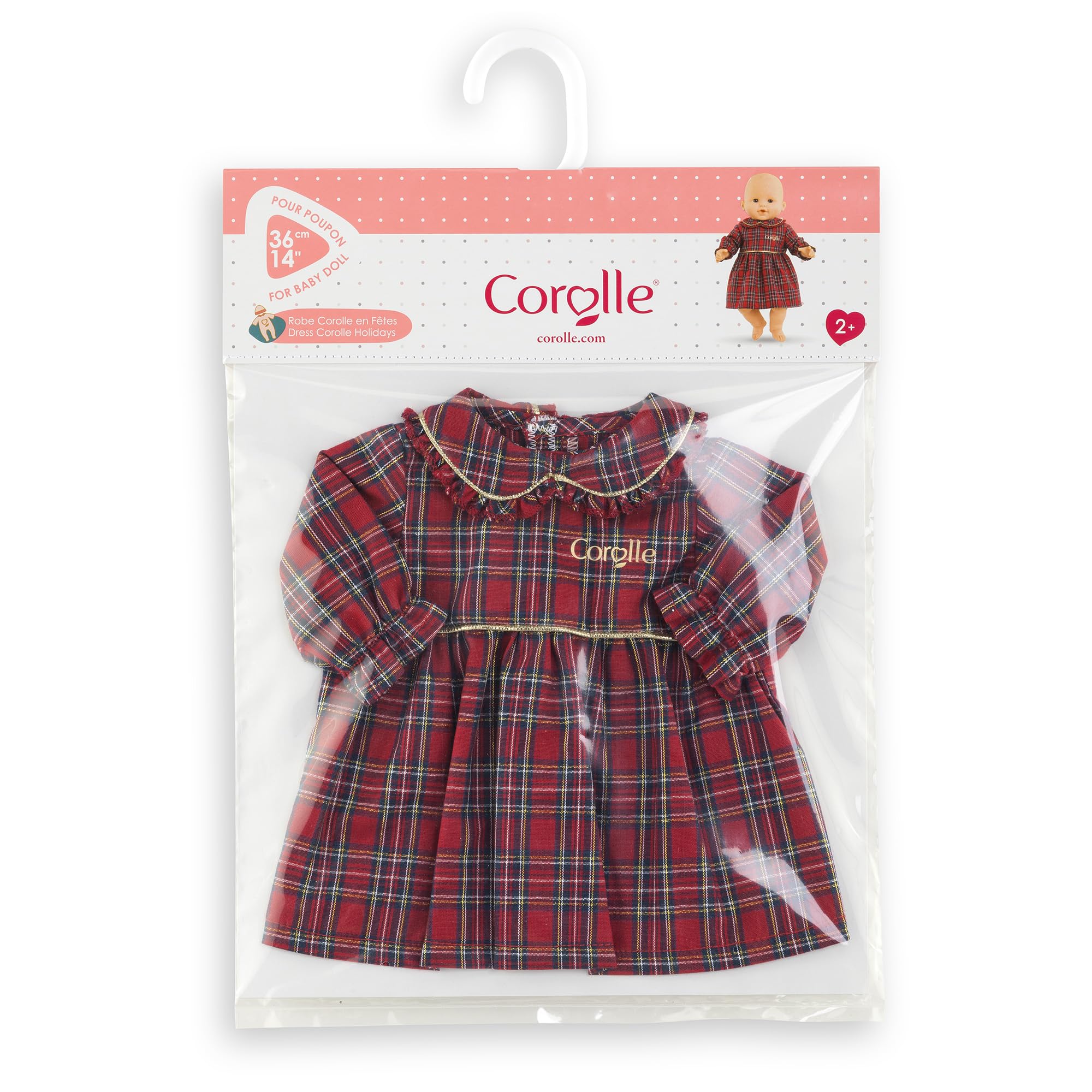 Corolle - Sukienka, Corolle na imprezę, ubranie, dla lalki 36cm, od 2 lat, 9000141760