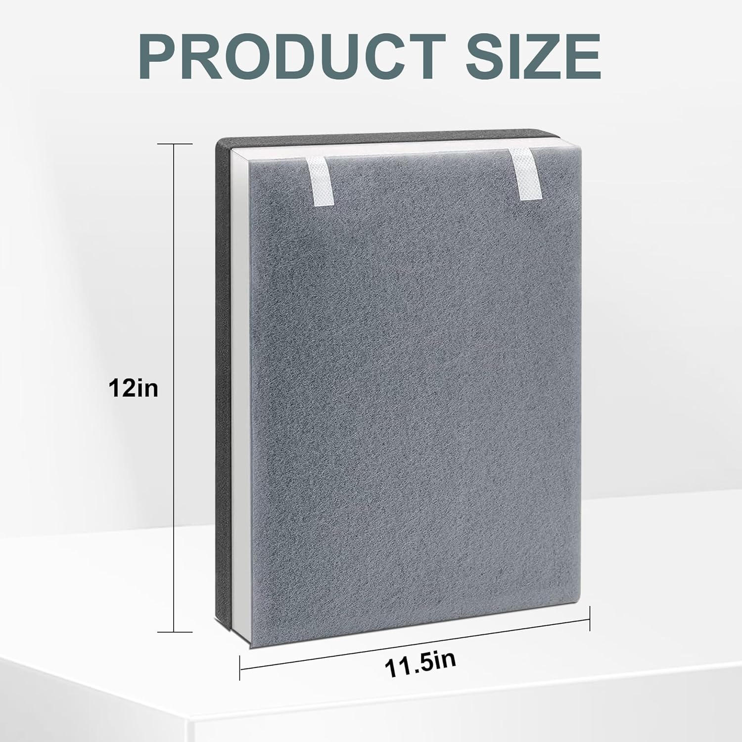 Vital 100 Replacement Filter for LEVOIT Air Purifier, Replace Part Vital 100-RF, 3-in-1 Filtration with Pre, H13 True HEPA and High Efficiency Activated Carbon Filters for Home Living Room (2 Pack)