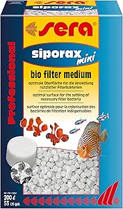 Filtros de alto rendimiento Sera 0685 Siporax para usar en acuarios pequeños, 270g