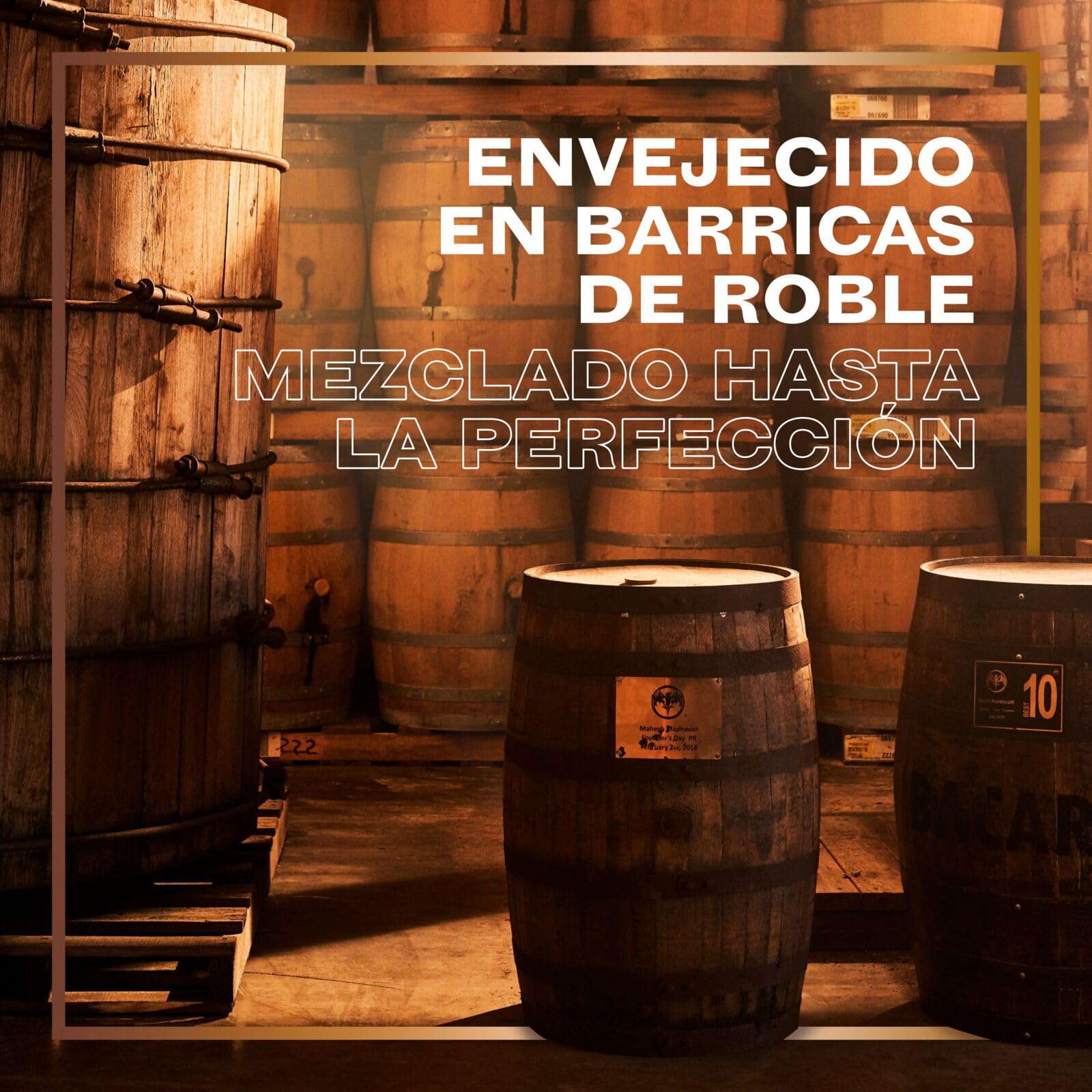 BACARDÍ Reserva 8 Ron Caribeño Premium 40% ALC. 70 cl 700 ml 8 Años