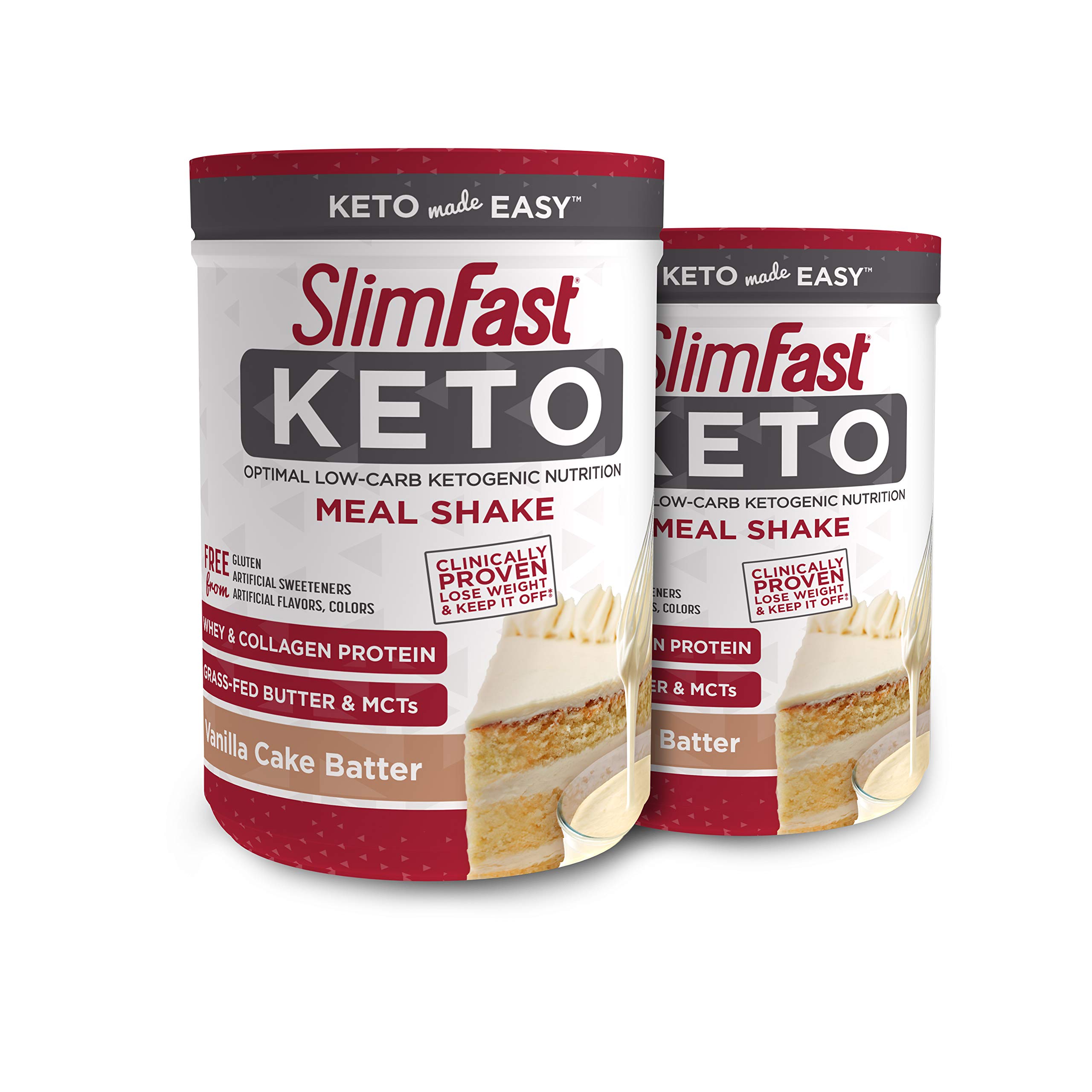 Buy SlimFast Weight Loss, Keto Bundle with Whey Protein, Collagen
