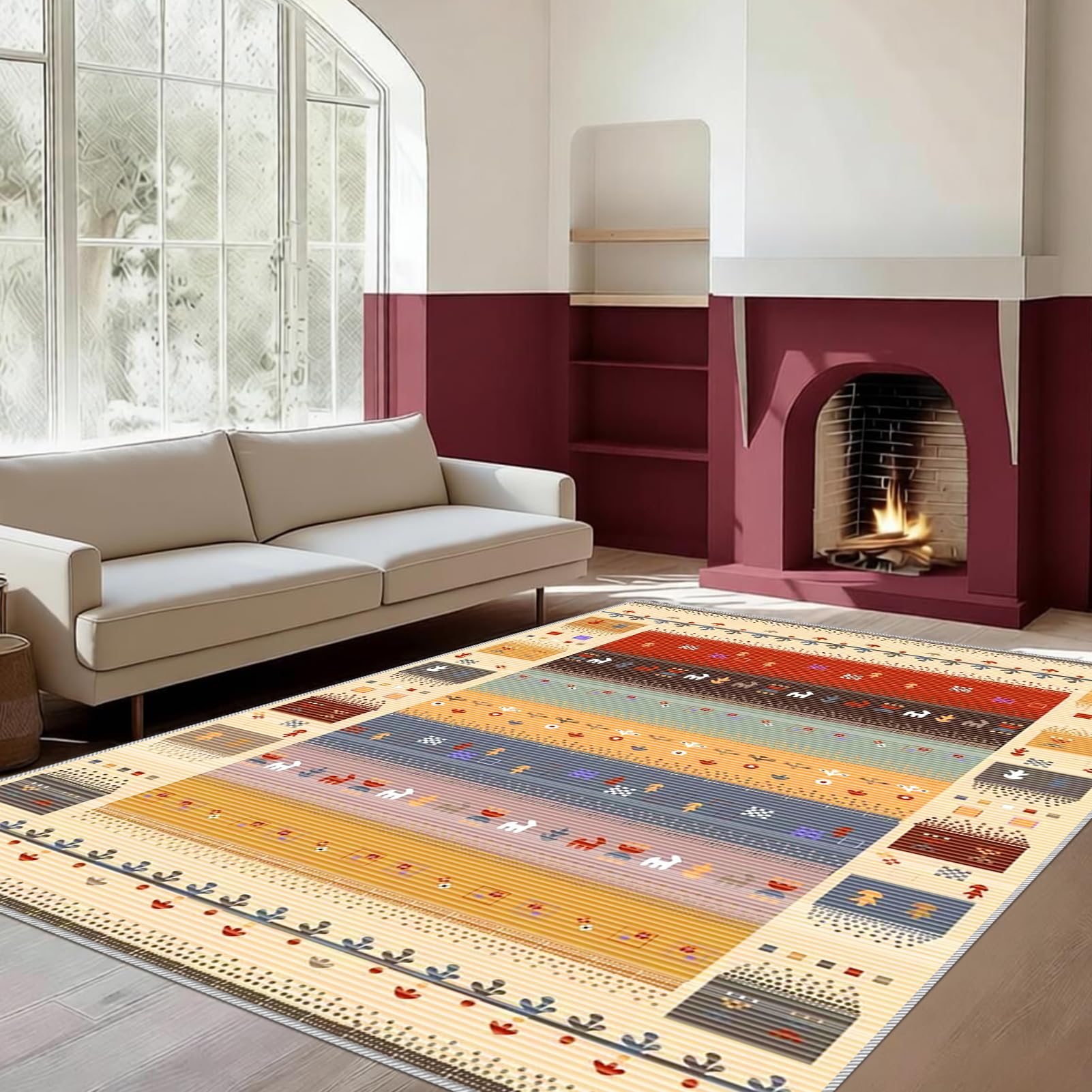 Tapis de porte et d'entrée grand format pour salon et chambre