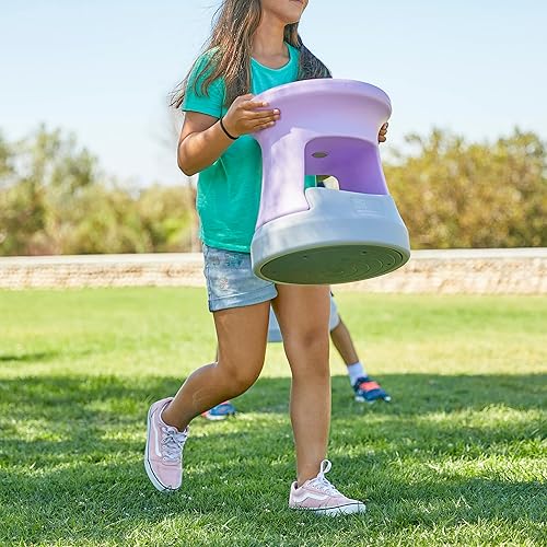 Miniatura 86 de ECR4Kids Taburete tambaleante de almacenamiento, altura del asiento de 15 pulgadas, asientos activos, azul/gris claro Negro -,Azul,gris, azul,