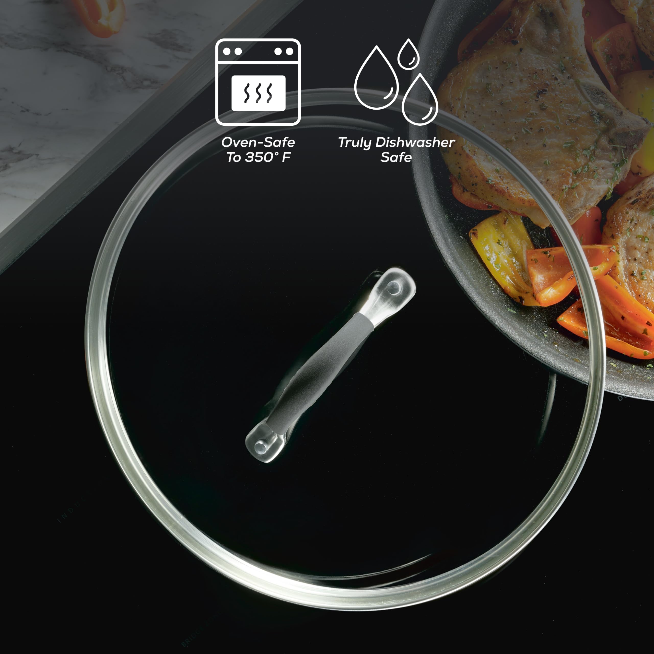Circulon A1 Glass Lid - 12 Inch -3