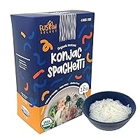 Vista 14 de Fusion Select Paquete variado de 8 fideos orgánicos Konjac - Arroz Shirataki, pelo de ángel, espaguetis, nudos, vegano, paleo, fideos para pasta