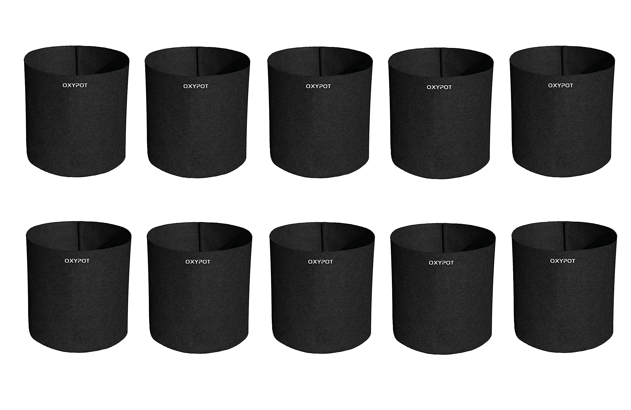 OXYPOT Fabric Grow Bags Black,Small, 10 Pieces (B07PQ9K7VQ) Amazon Price History, Amazon Price Tracker