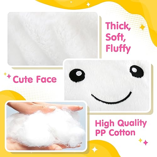 Miniatura 7 de Wewill Creative Twinkle Star Glowing Luz LED nocturna felpa almohadas juguetes de peluche Azul