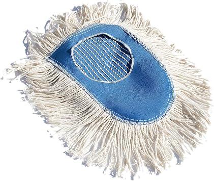 Nine Forty Heavy Duty, Industrial-Strength Cotton Wedge Dust Mop Head - Home & Commercial Hardwood Floor Cleaning - Designed for High-Performance Janitorial & Housekeeping Tasks
