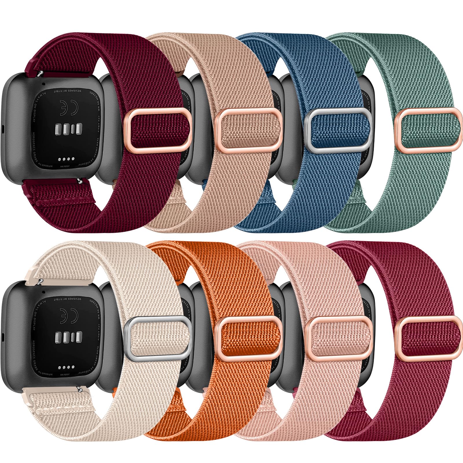Pack Elastic Bands Compatible With Fitbit Versa Versa Lite