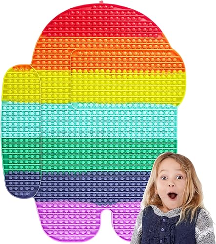 Gigante Jumbo Among Push Pop Fidget Toys, Big Huge Most Biggest in the World, 34 pulgadas 100000 Bubble Extra Large Popper Toys, Autismo Ansiedad disponible en Yaxa Costa Rica