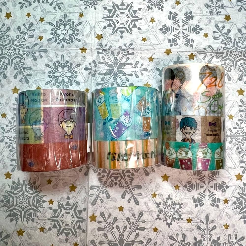 Amazon.co.jp: なにわ男子 なにわのにわ マスキングテープ