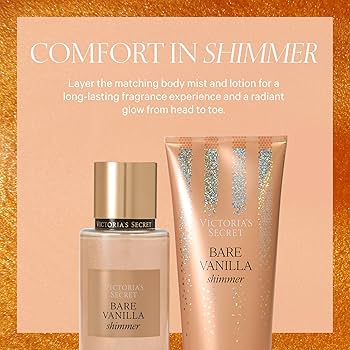 ボディローション Victoria's Secret Bare Vanilla Shimmer Amazon.com : Victoria's Secret Bare Vanilla Shimmer 8.4oz Mist