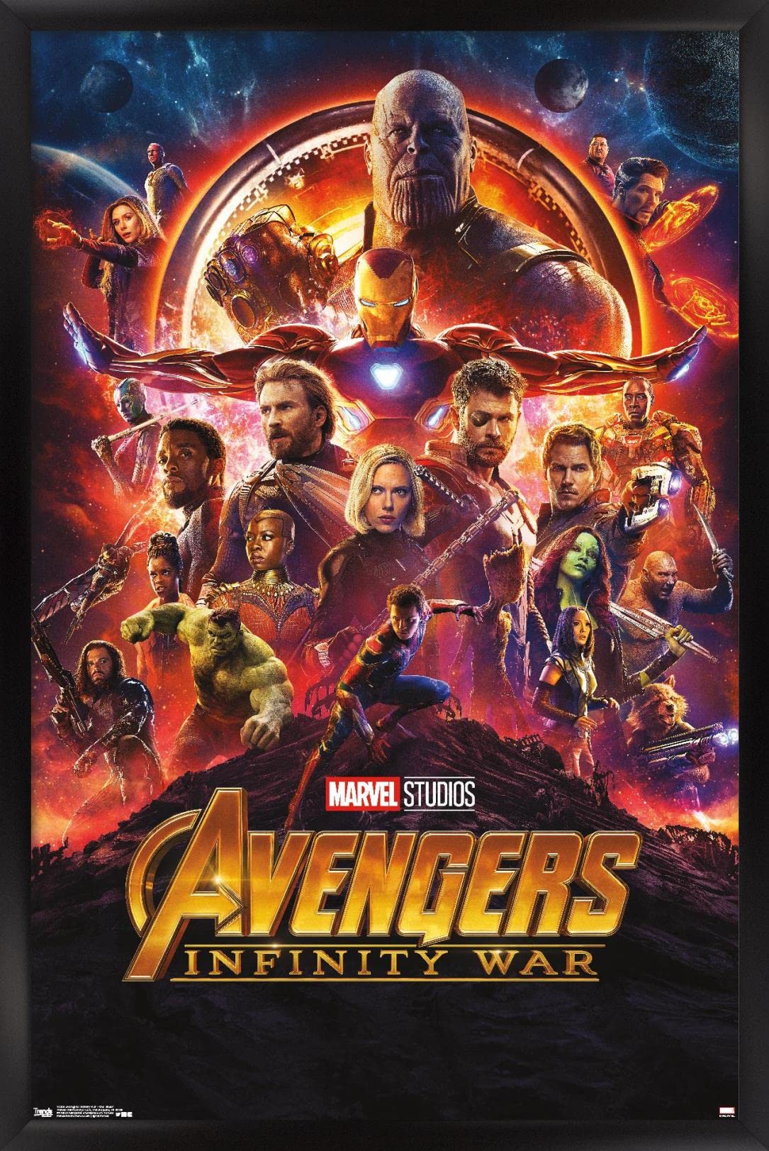 Amazon.com: Trends International Marvel Cinematic Universe