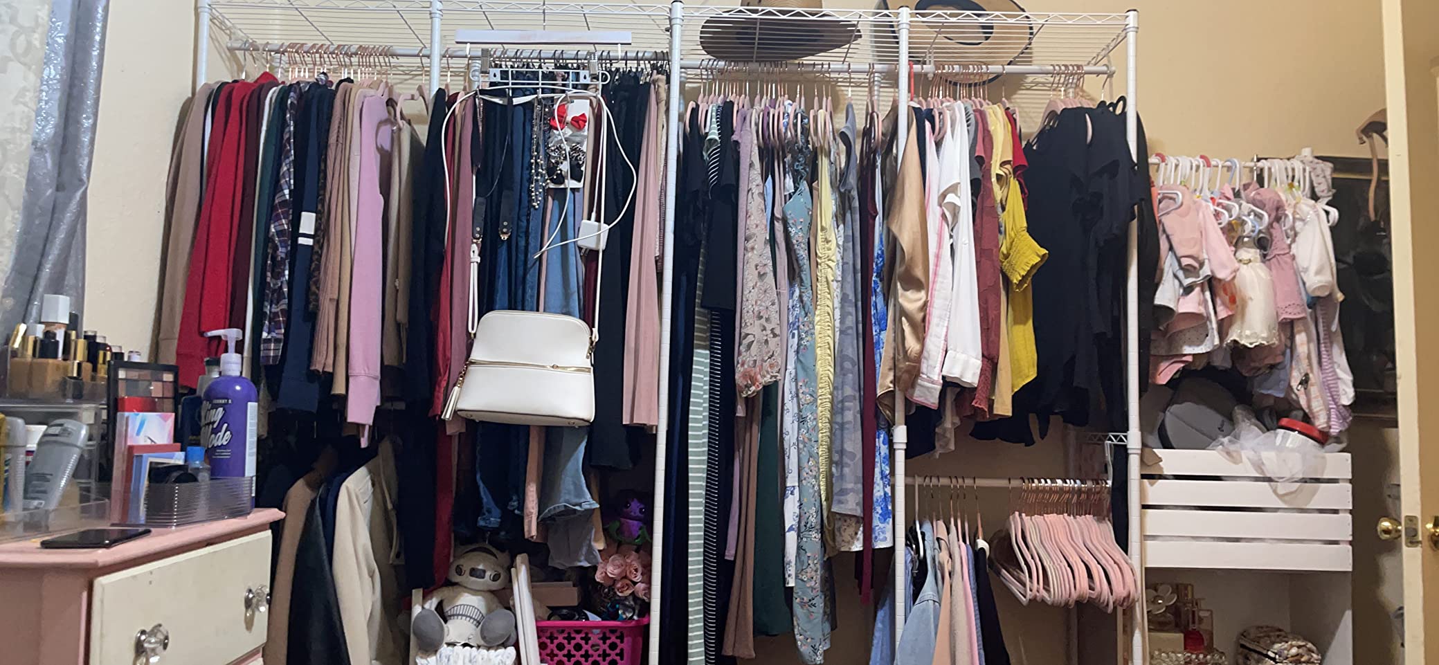 27/mo Finance VIPEK V40 Wire Garment Rack Heavy Duty Clothes Rack